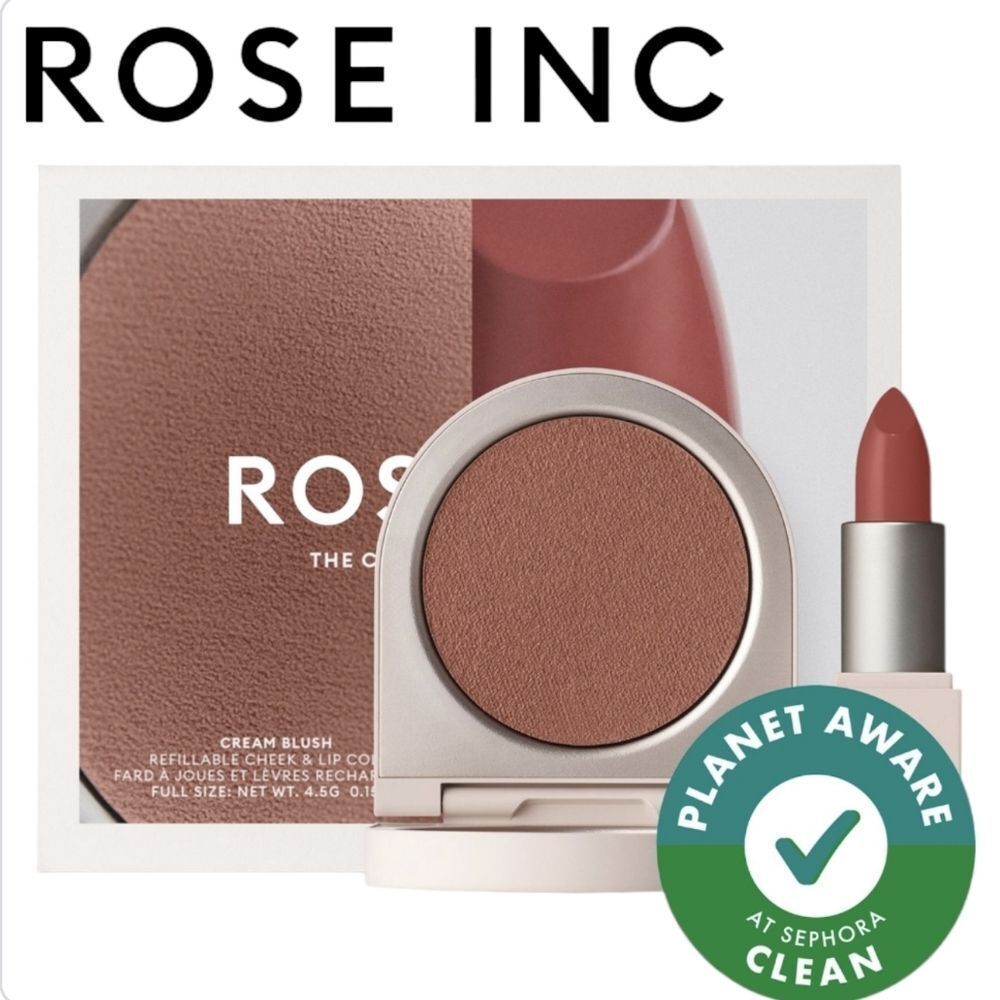Rose Inc. Heliotrope Cream Blush and Mini Enigmatic Lipstick Set
